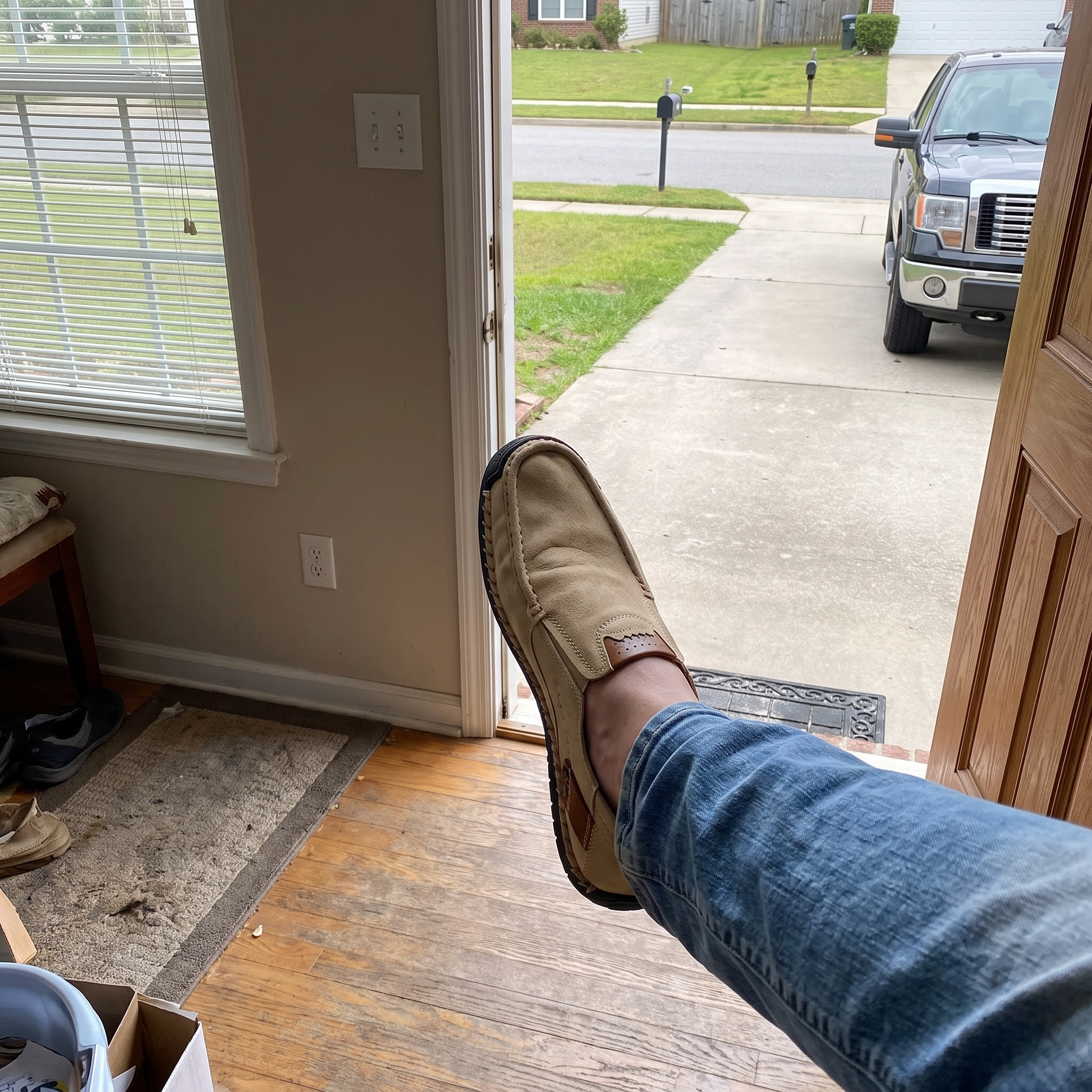 Men's Slip-On Shoes with Arch Support lifestyle