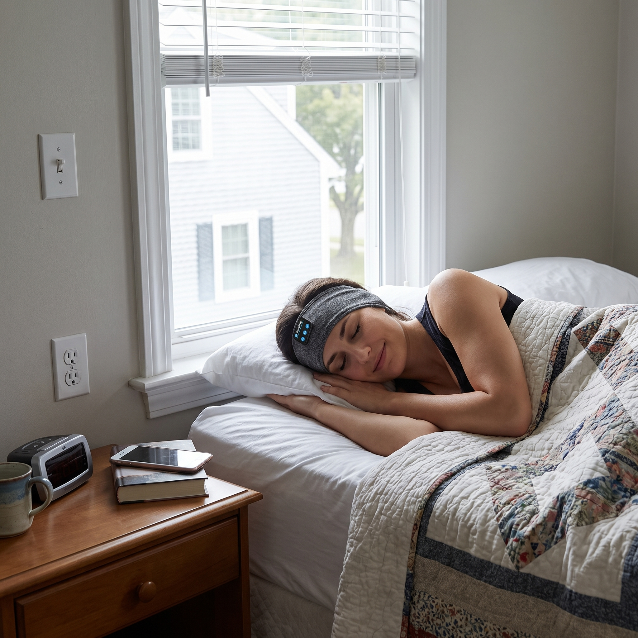 Sleep Headband Headphones Soft Washable Wireless Bluetooth lifestyle