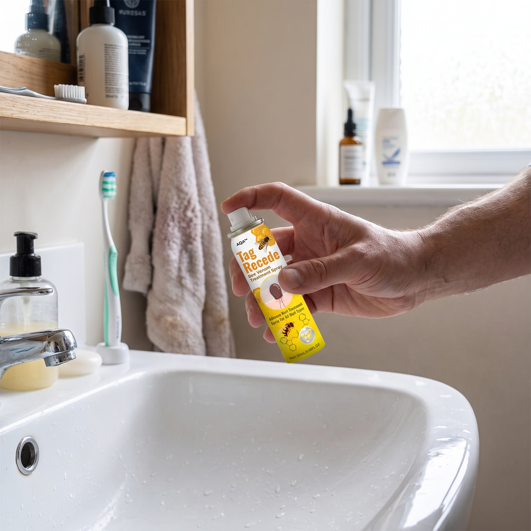 Huidspray met Bijengif lifestyle