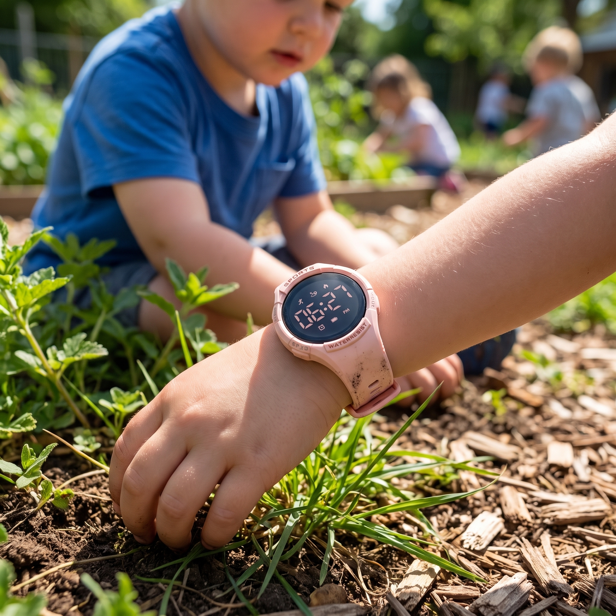 Smartwatch for Children with IP68 Water Resistance and 3D Sports Tracking Lifestyle