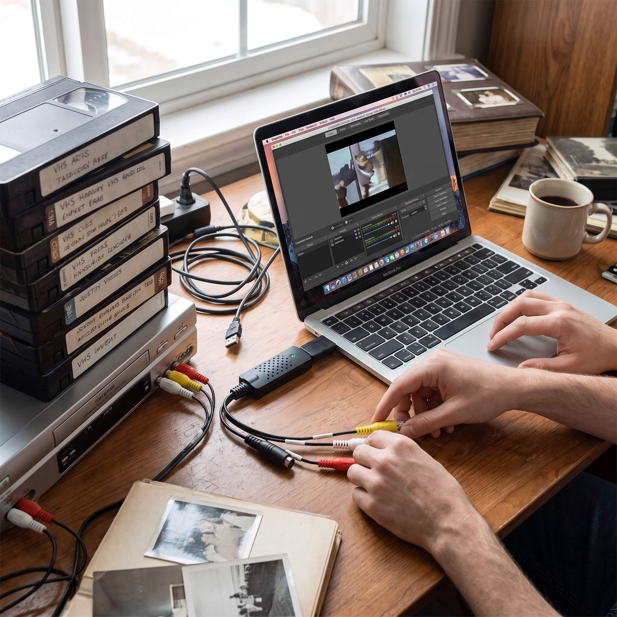 VHS to Digital Converter lifestyle