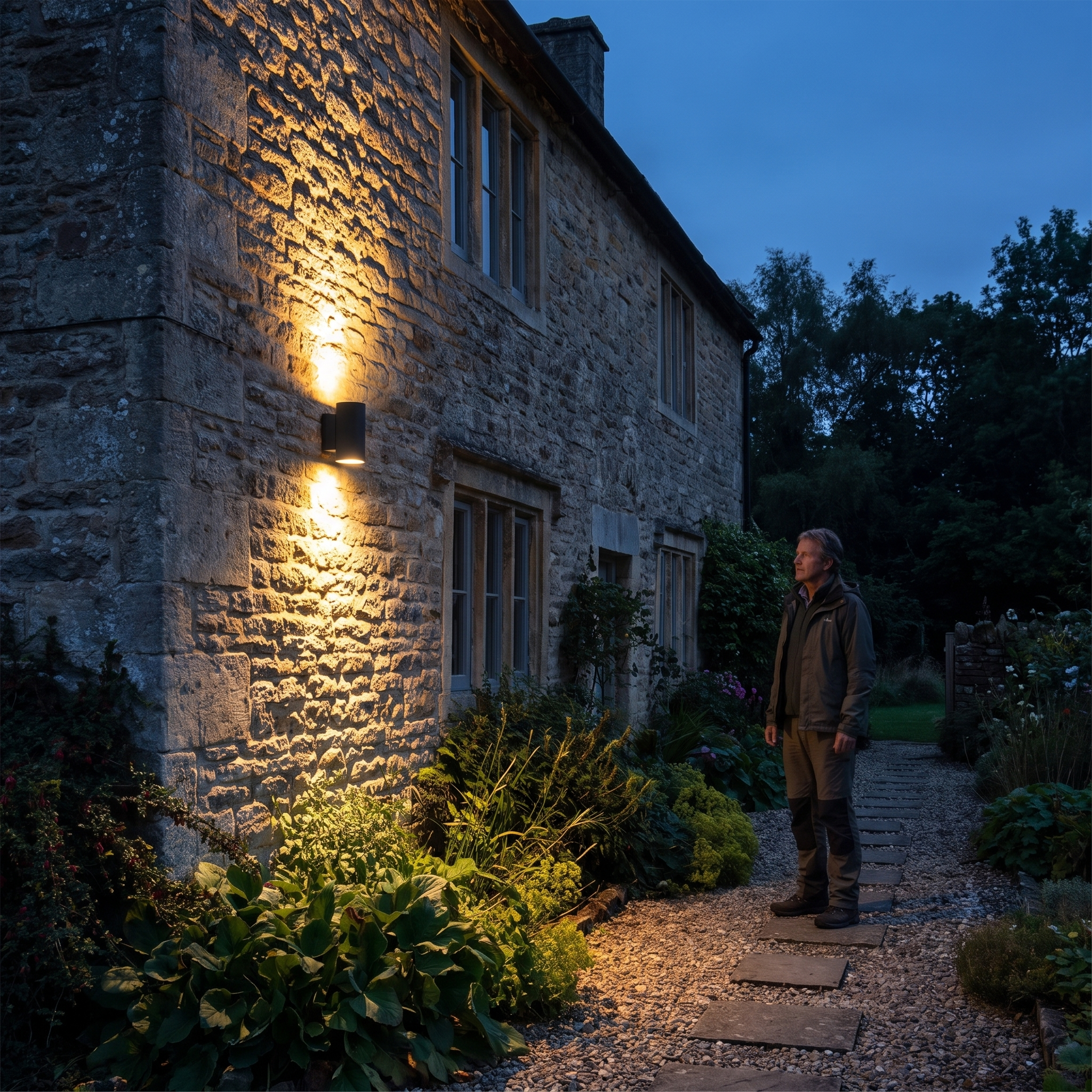 Udendørs LED-spot, varm hvid, IP67, aluminium, til facade og vandtæt vægbelysning, moderne design, 3 W 10 W 30 W 50 W 80 W, havespot, udendørsbelysning