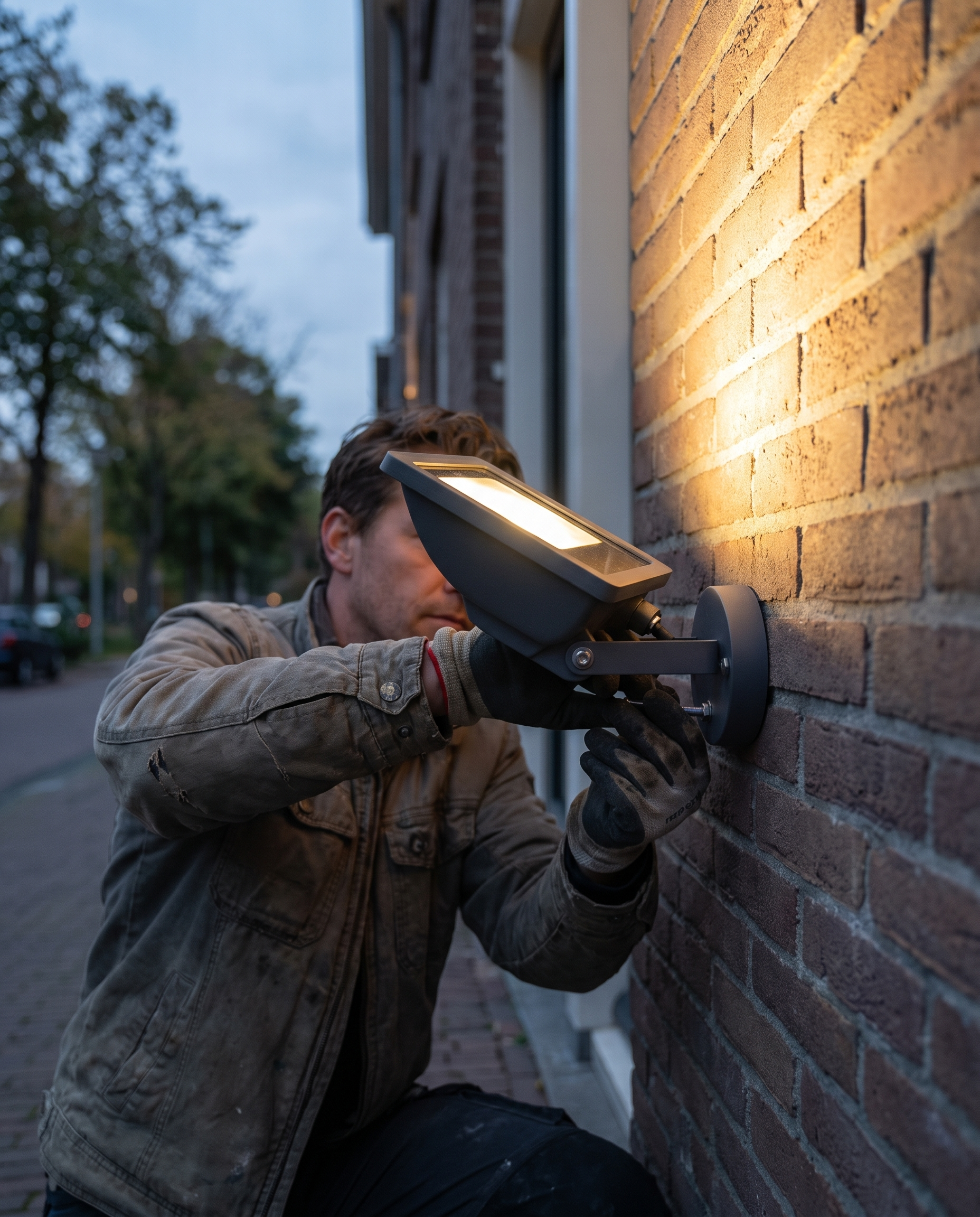 Udendørs LED-spot, varm hvid, IP67, aluminium, til facade og vandtæt vægbelysning, moderne design, 3 W 10 W 30 W 50 W 80 W, havespot, udendørsbelysning