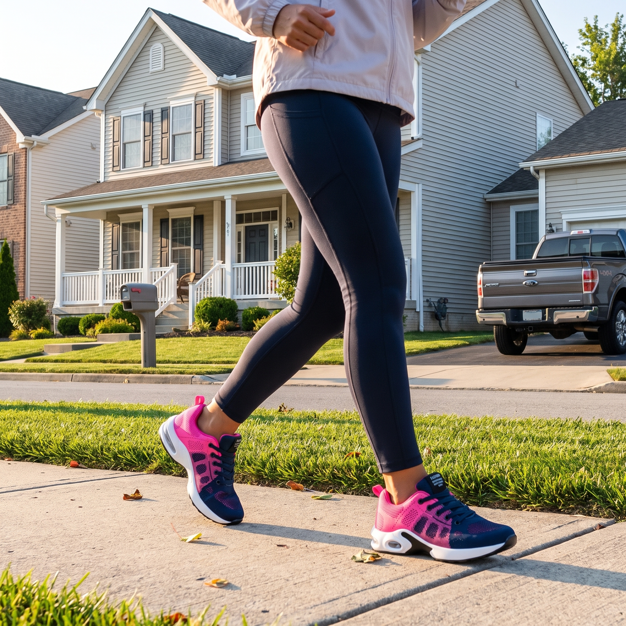 Cushioned Orthopedic Walking Sneakers for Women lifestyle