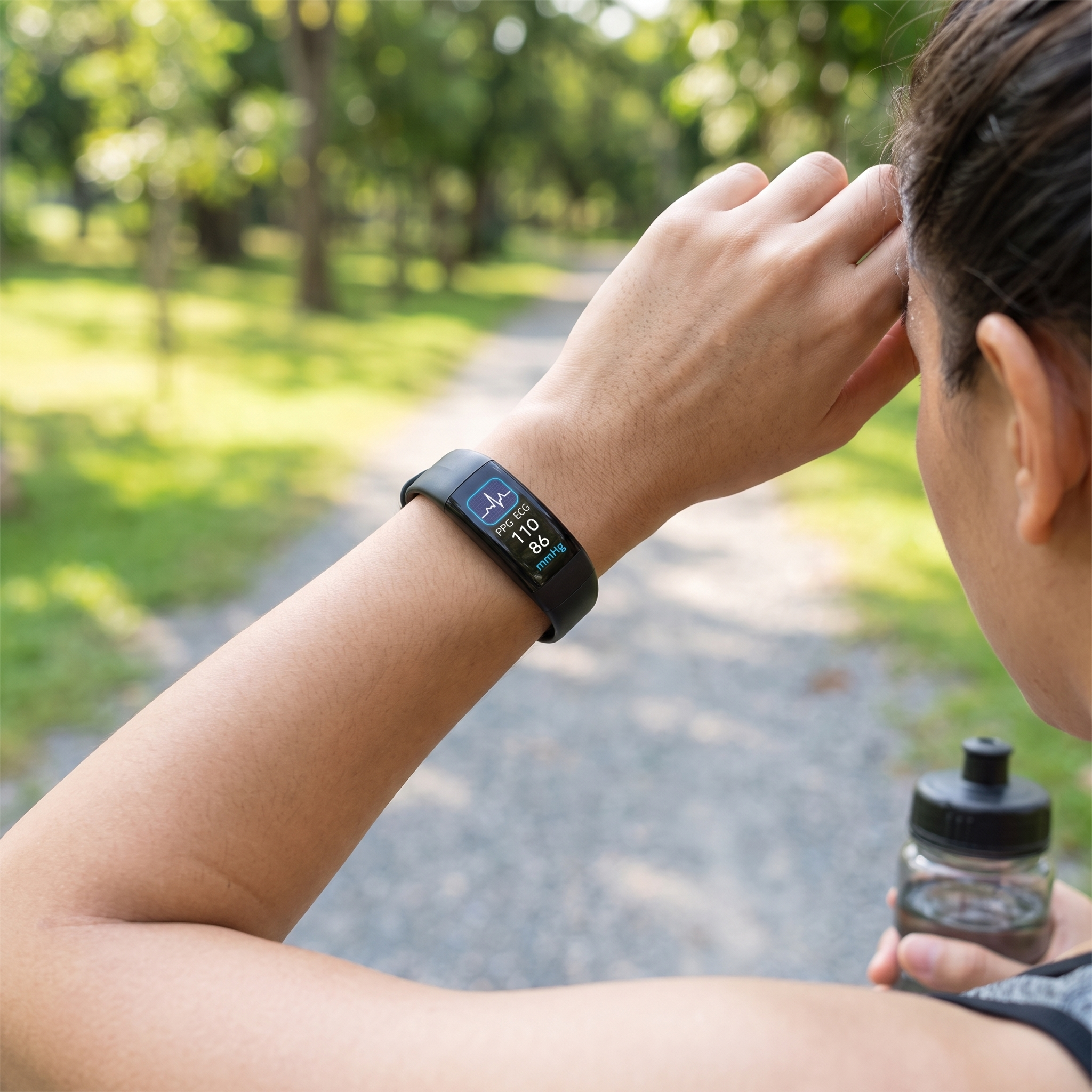 Smartwatch z EKG, pomiarem ciśnienia krwi i monitorowaniem snu - lifestyle