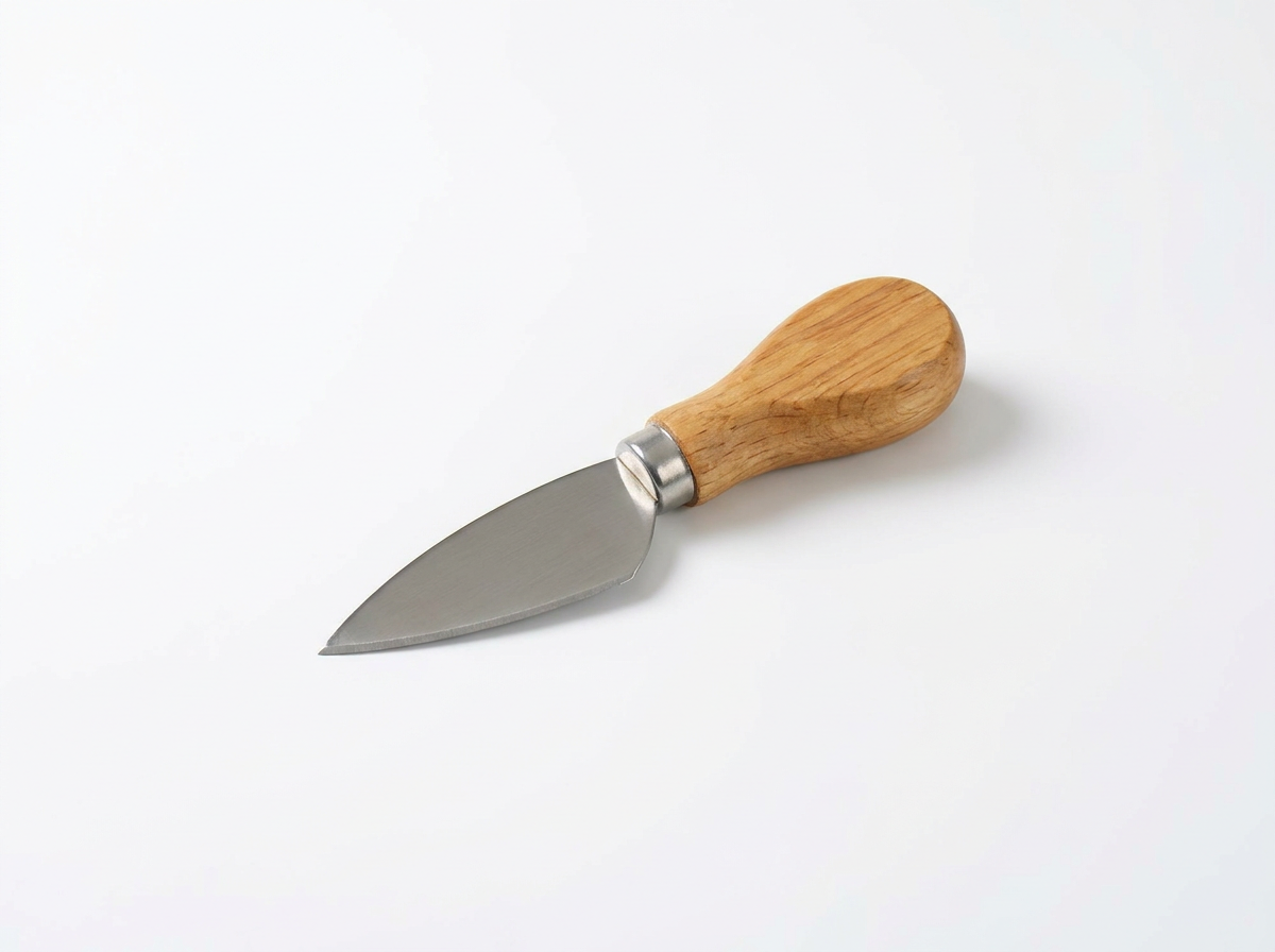 Hard-cheese knife (short, sturdy spade)