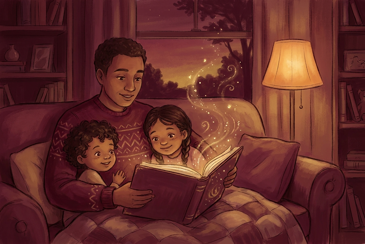 Once Upon a Time in Two Languages: Learning Through Family Stories