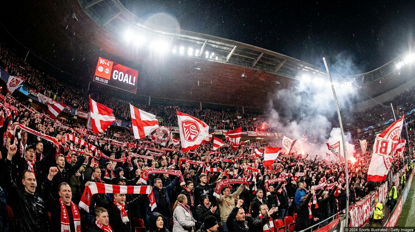 Stade de football rempli pour la Coupe du Monde 2026