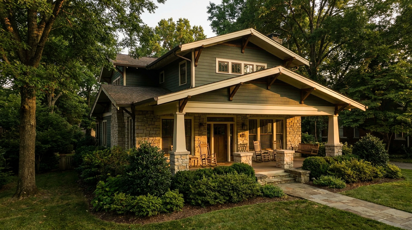 A Middle Tennessee home as an appraiser analyzes it, with condition, site, and market factors annotated