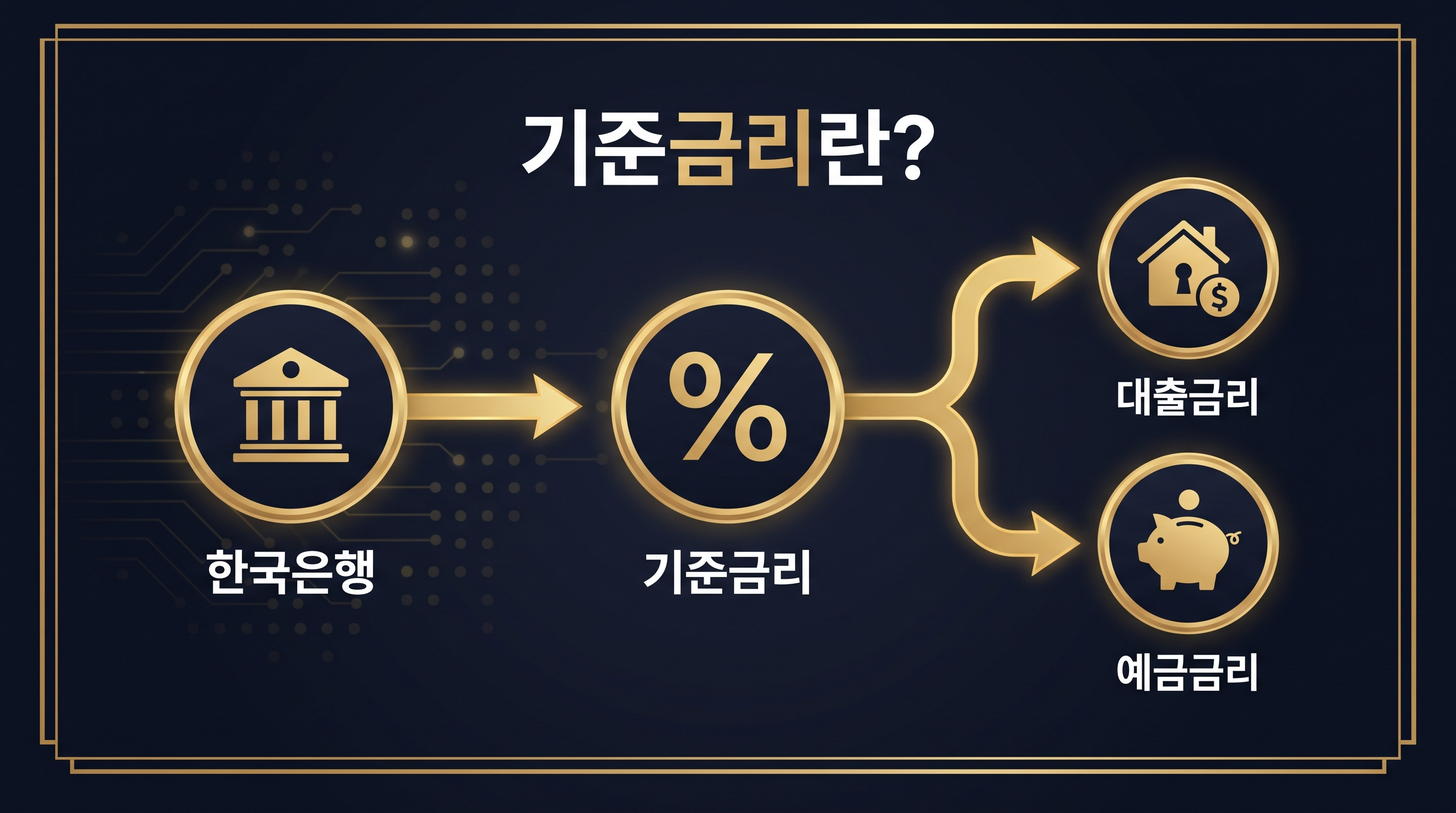 기준금리 변동과 시중 은행 금리의 연동 관계