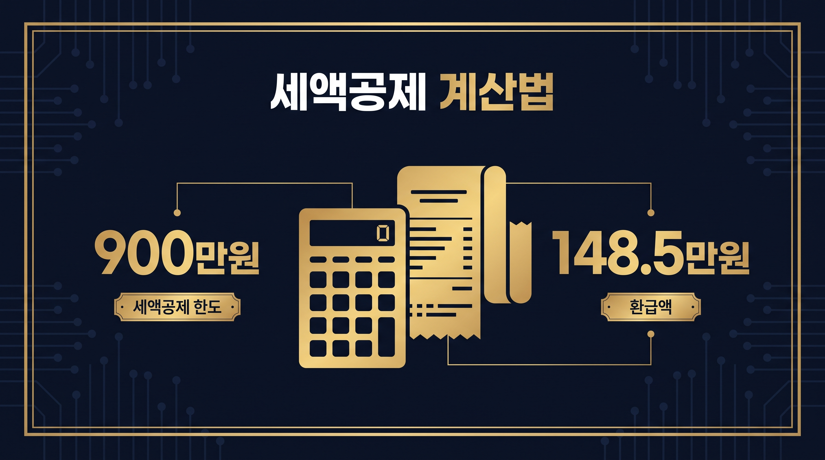 900만원 납입 시 세액공제 계산 예시