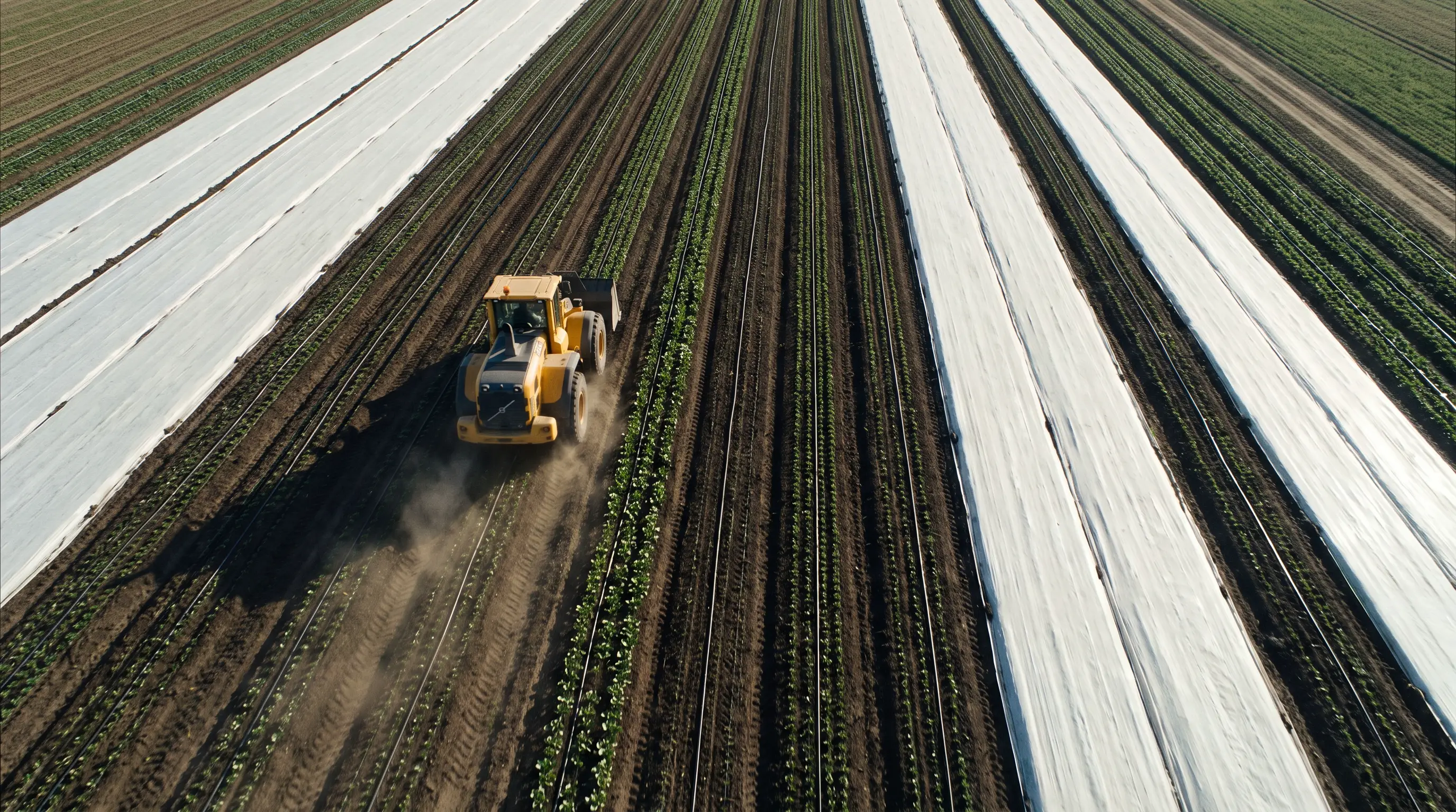 Aerial view of sorted metal bales at the Alveronix facility