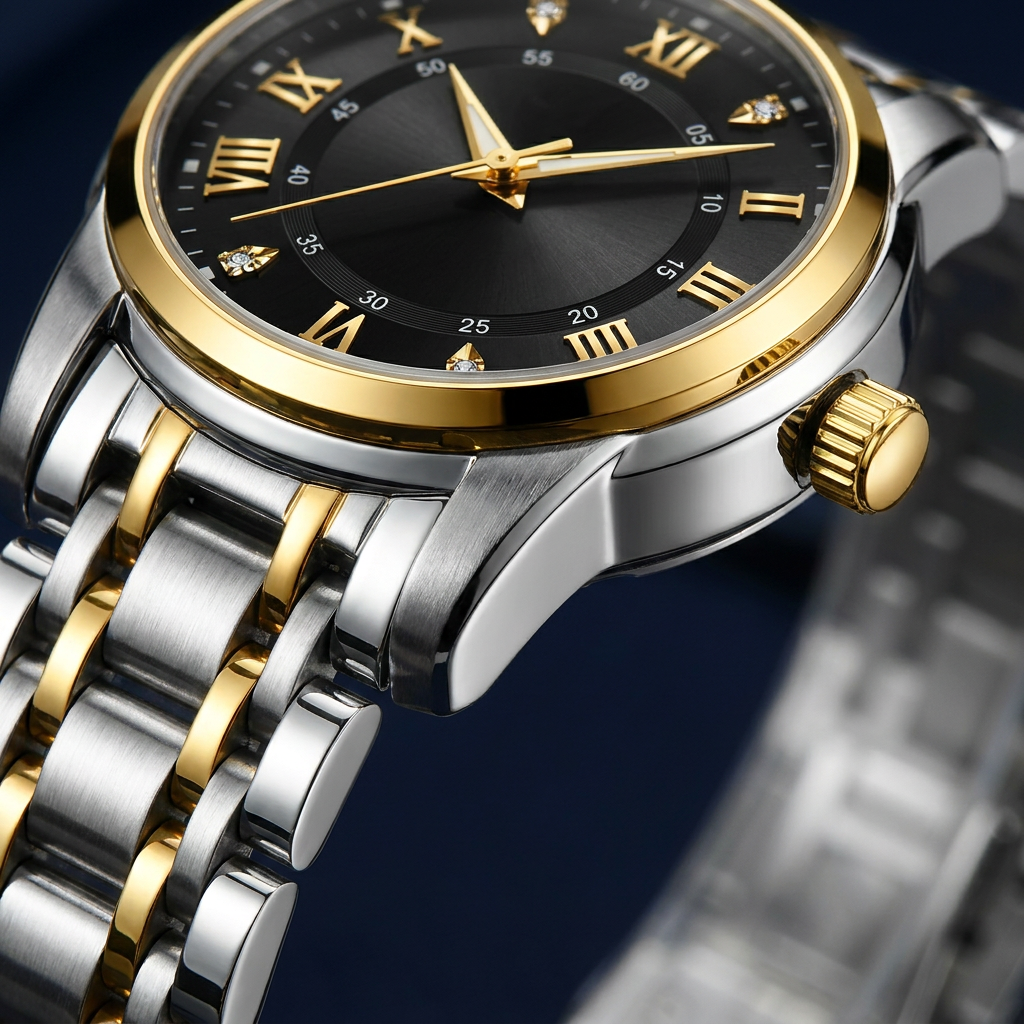 Case and bracelet detail