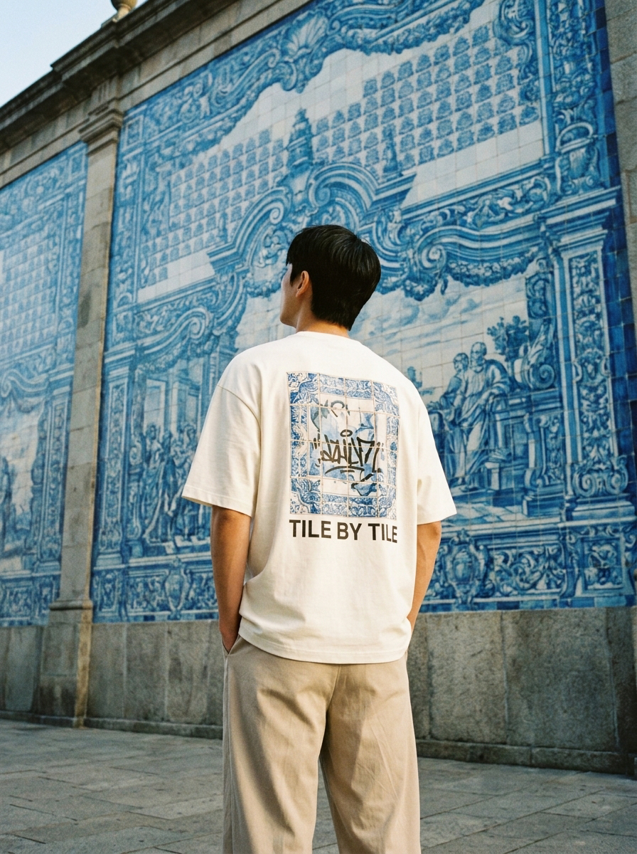 AZULEJO 티셔츠 착용컷