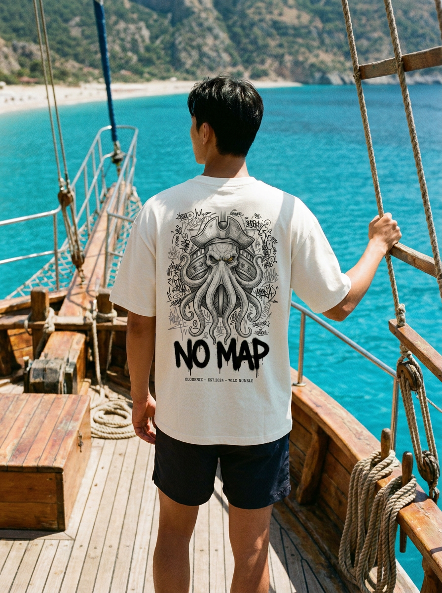 KRAKEN 티셔츠 착용컷
