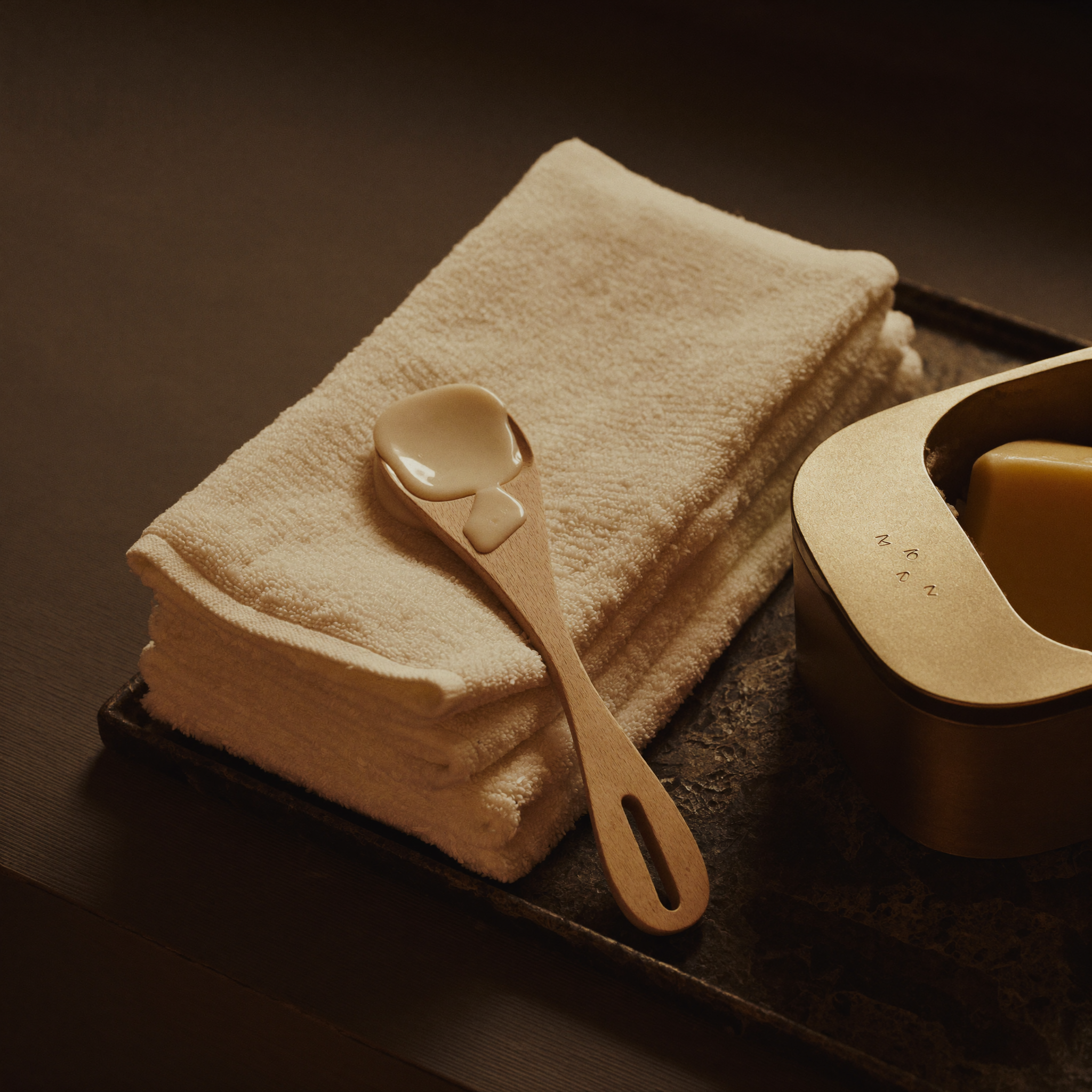 Fresh towels and wax preparation at ELMAX Salon & Spa Dubai