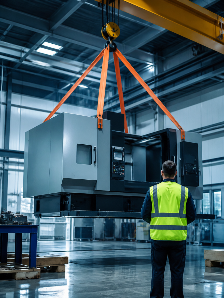 Machinery relocation