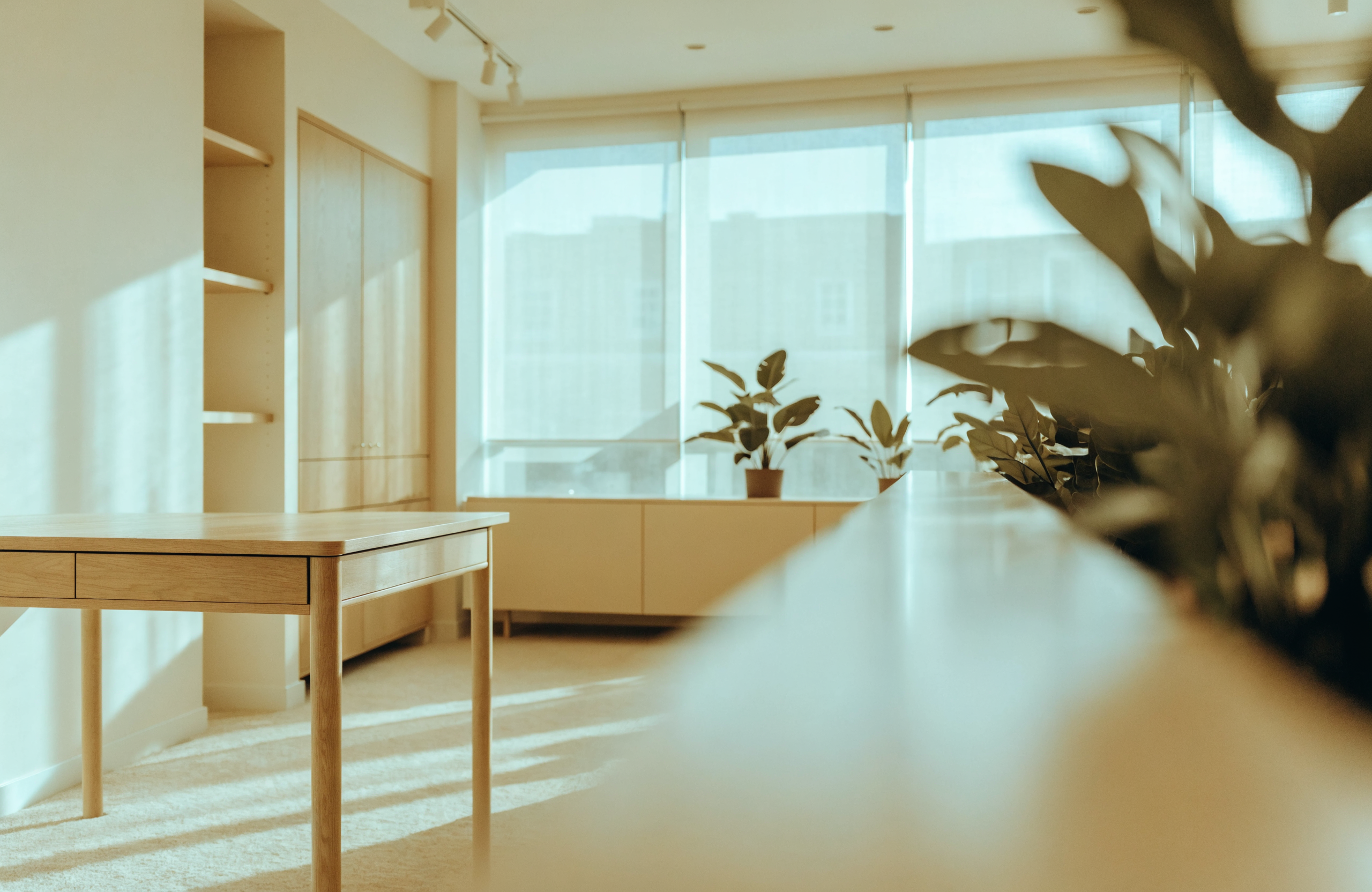 Lending office interior