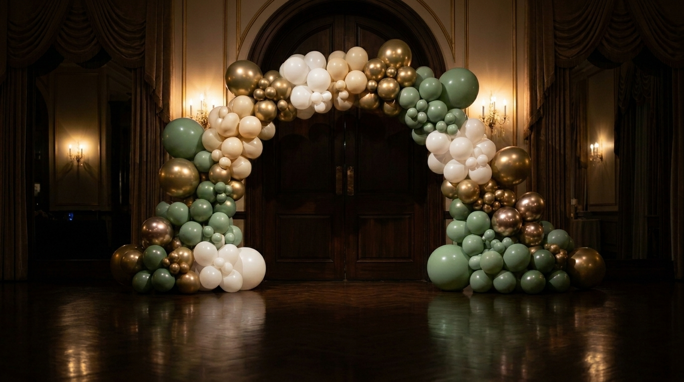 Ballondecoratie van Belle Balloons