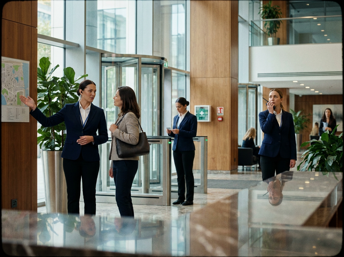 All-female professional security team