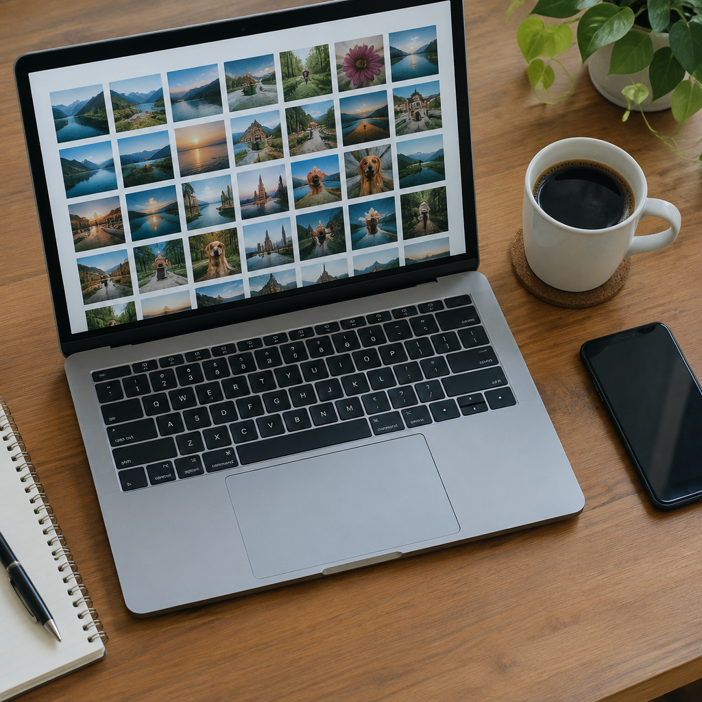 An organized library of collected customer content ready to reuse