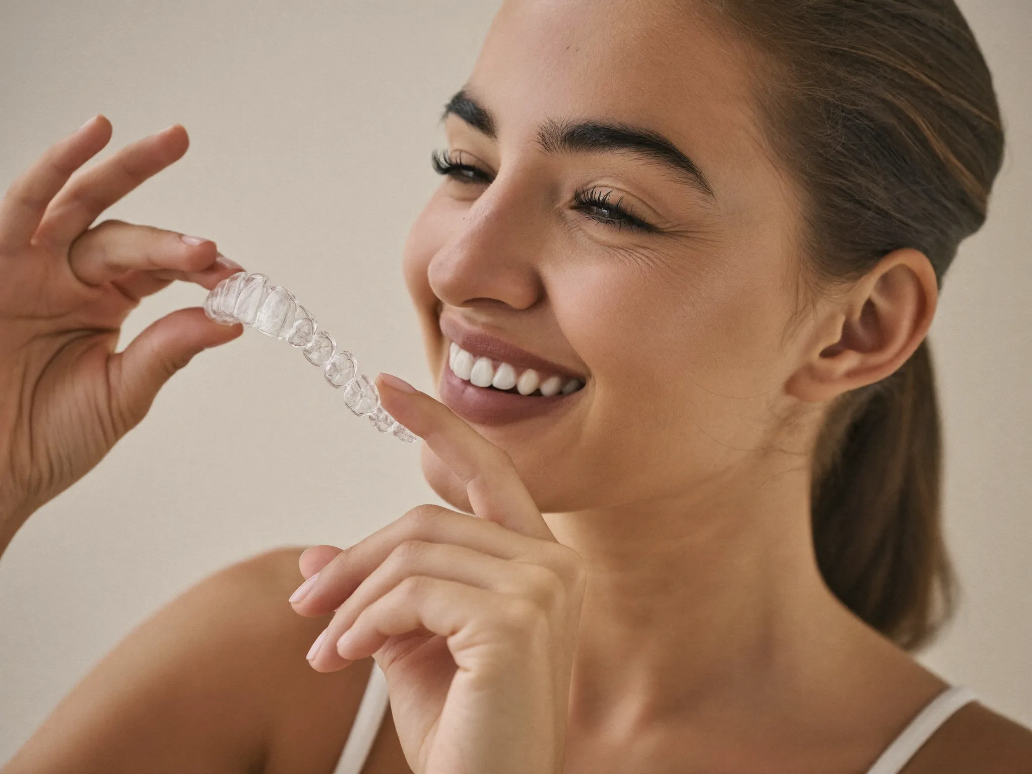 Ortodoncia estética con alineadores