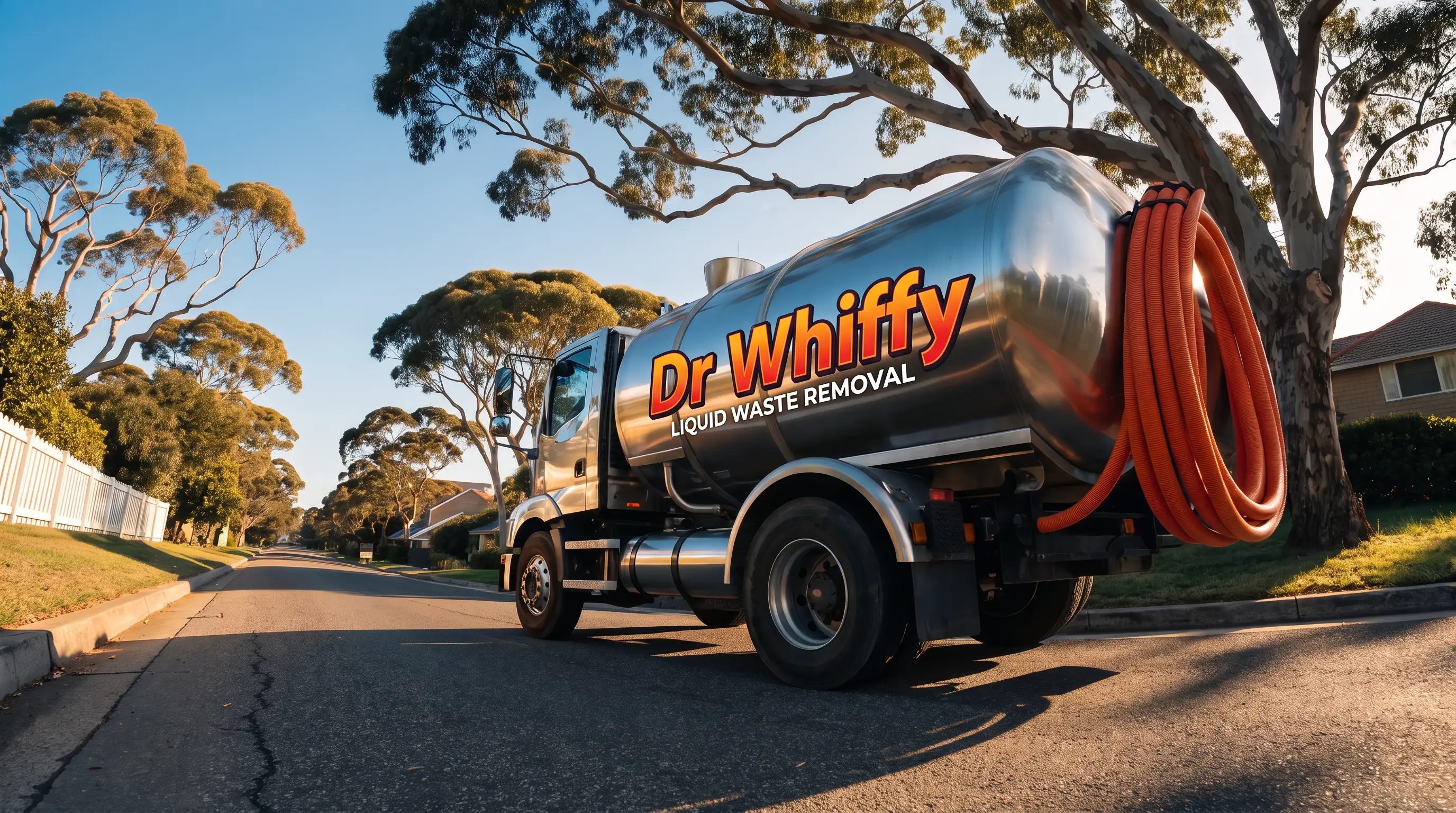 Dr Whiffy liquid waste tanker