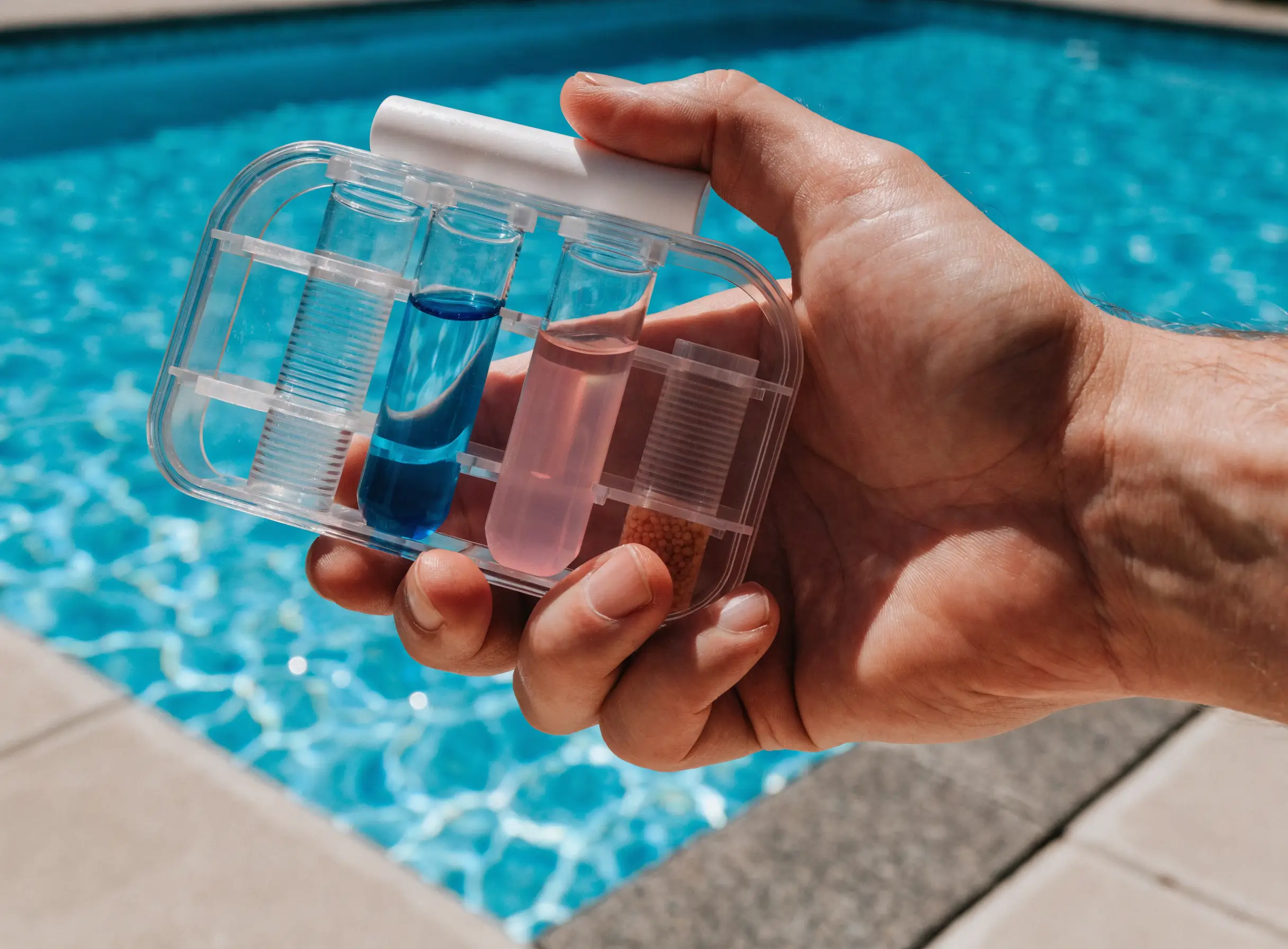 Water testing & chemical balancing