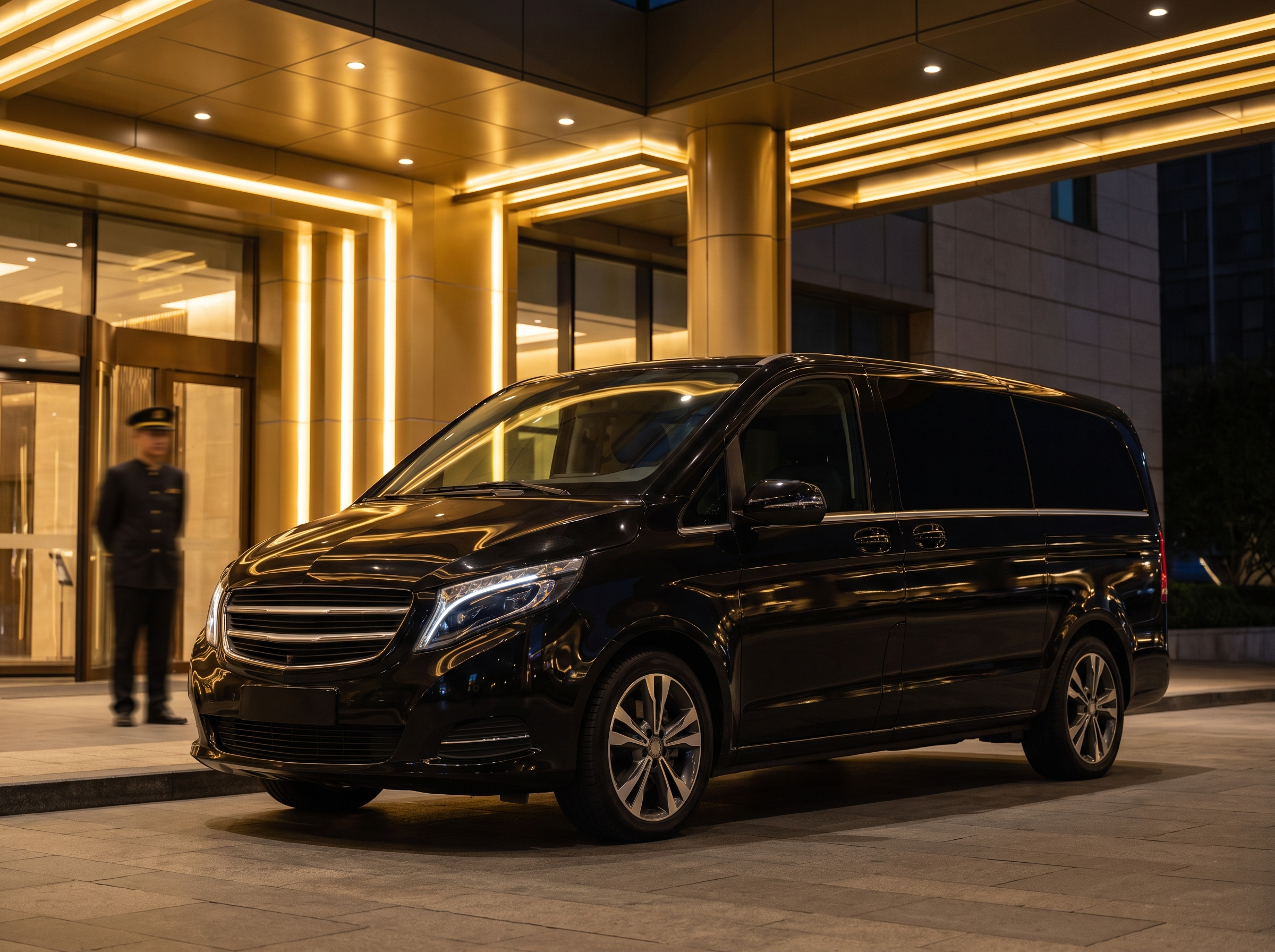 Mercedes premium passenger van