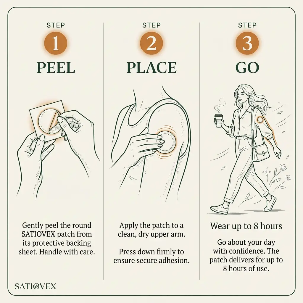 Peel, place, go — how to use