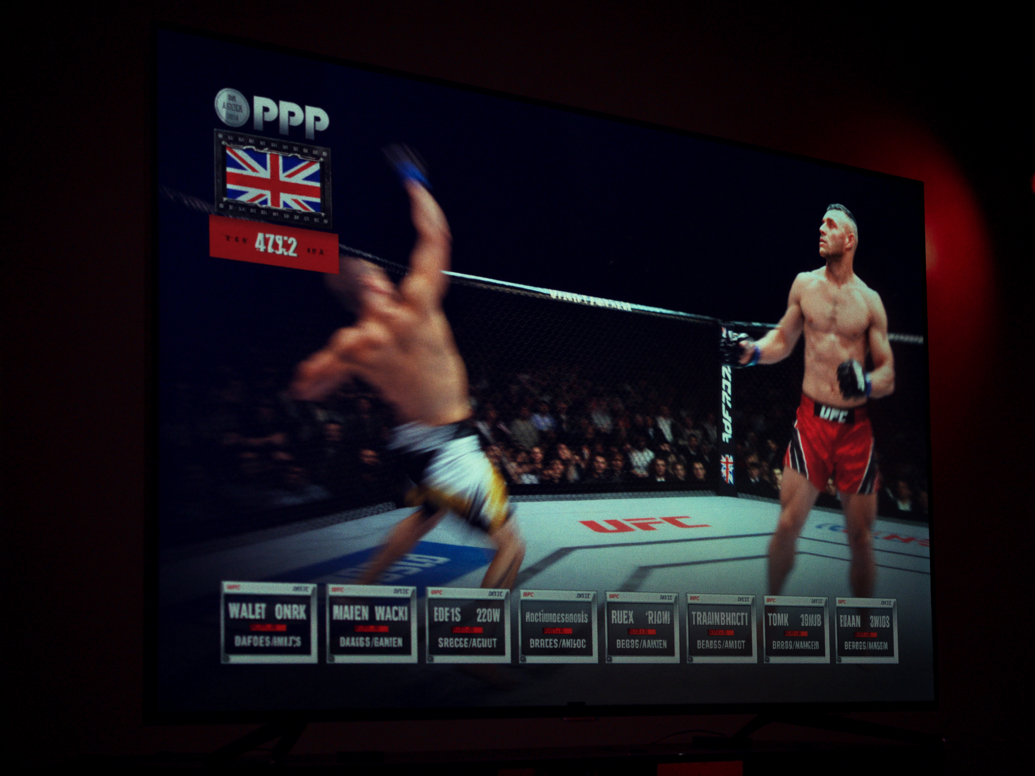 TrustView TV — live UFC PPV octagon fight 4K UHD