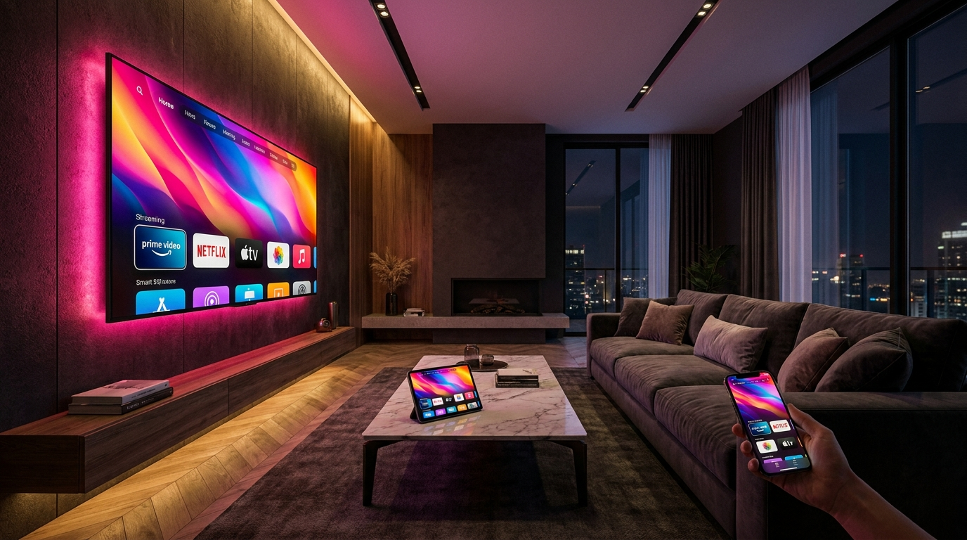 Admin IPTV panel multi-device compatibility — Smart TV, tablet, phone streaming from Prime IPTV reseller panel