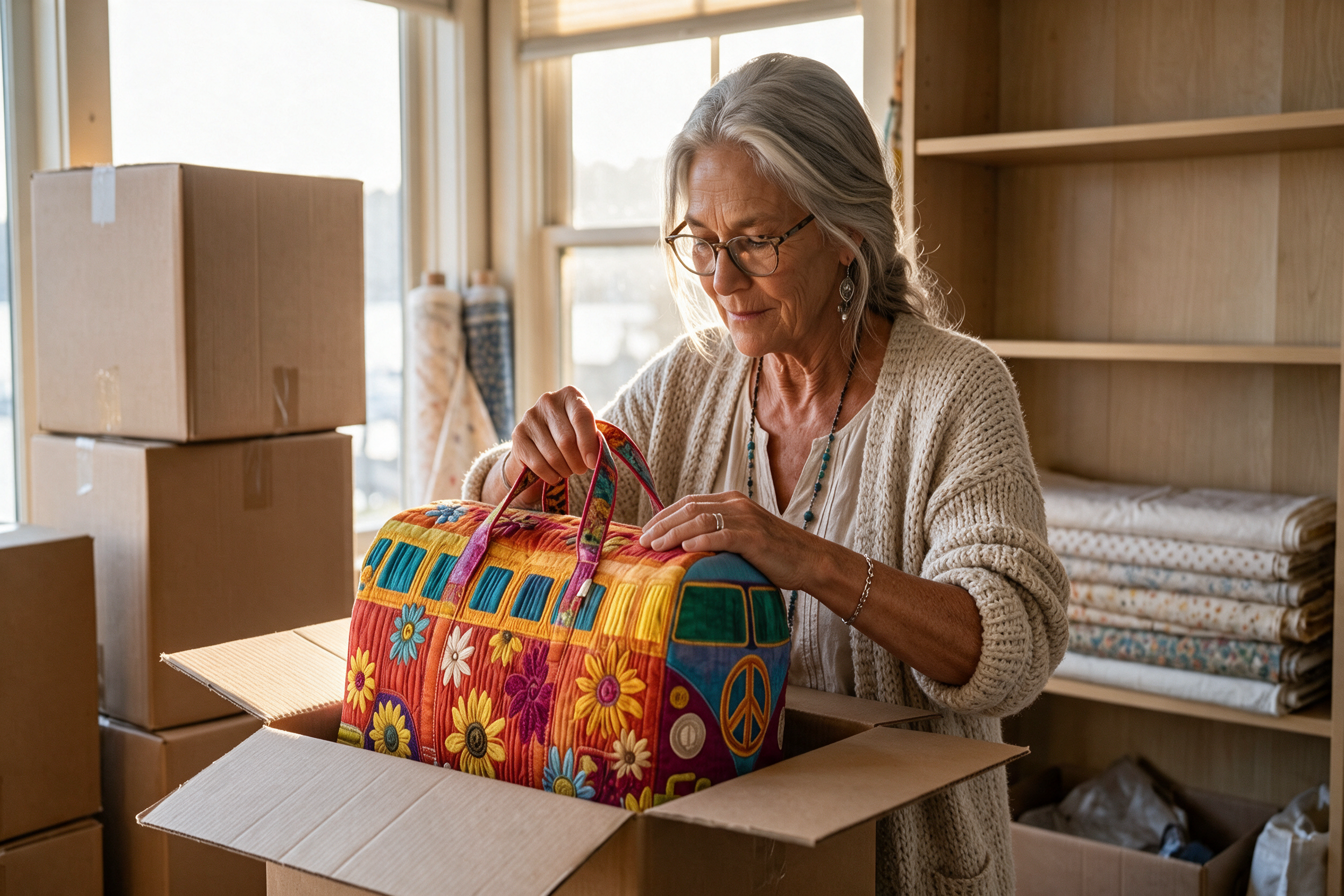 Packning av väska