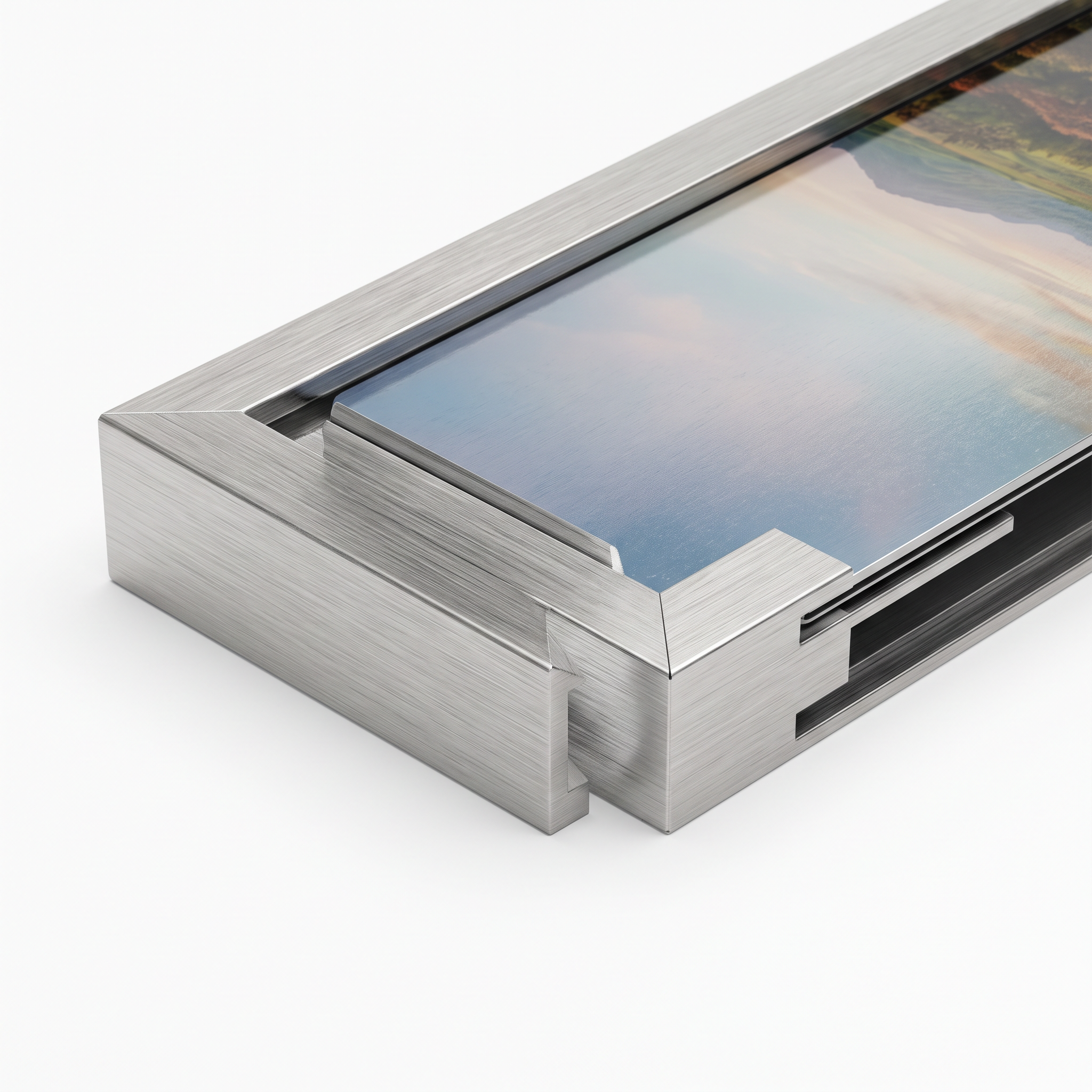 Edge mount frame