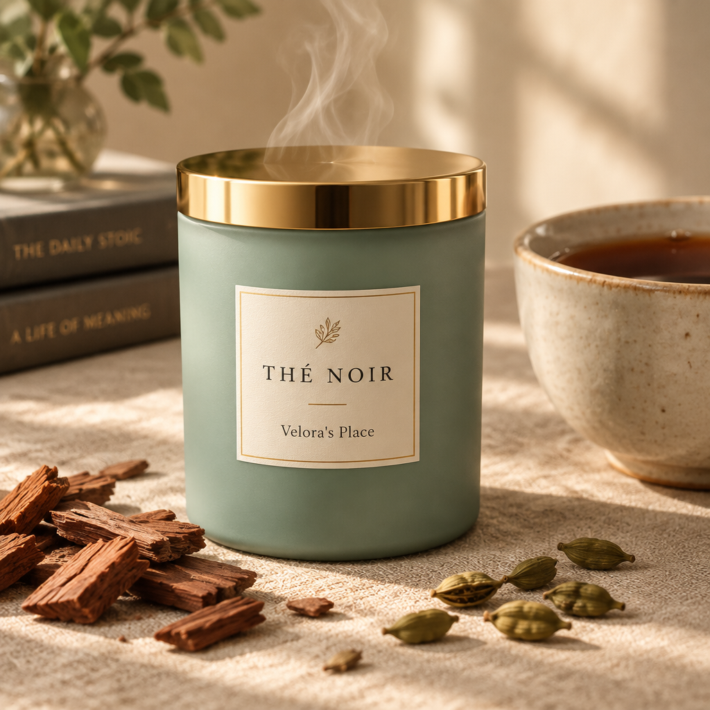 Thé Noir candle