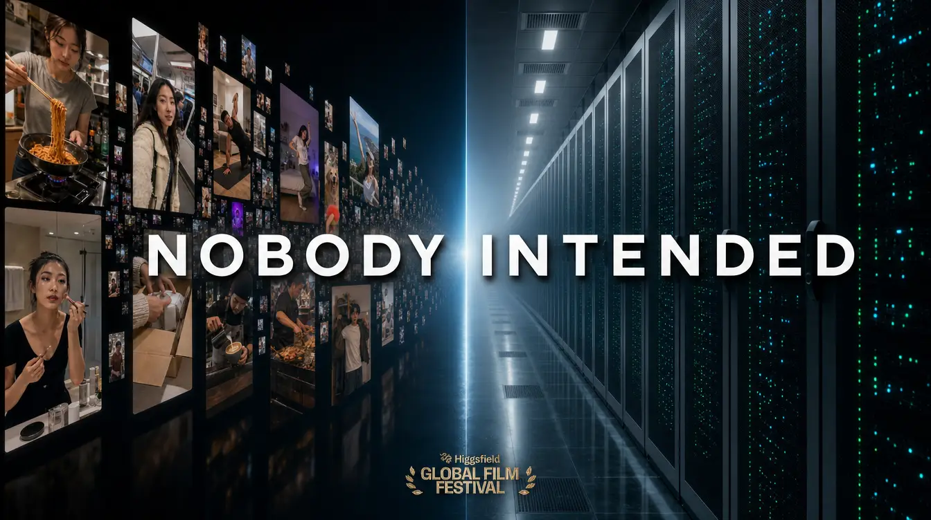 NOBODY INTENDED | Higgsfield Film Festival Entry