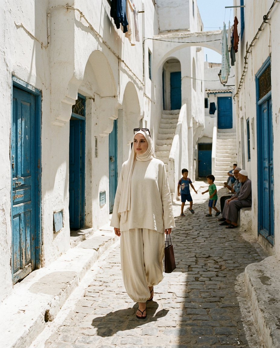 Ensemble 05 porté dans la Casbah d'Alger