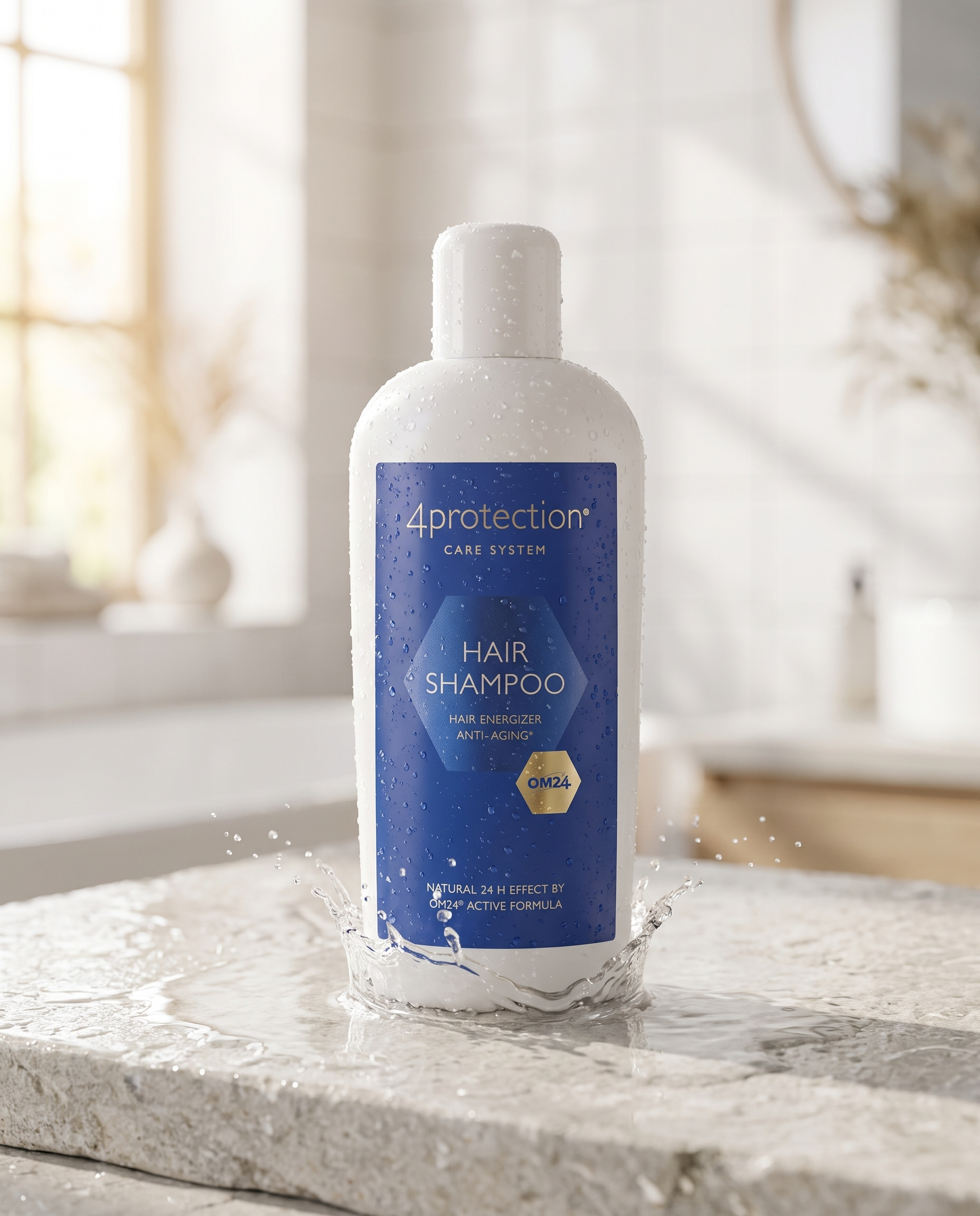OMNIMEDICA Hair Shampoo mit Wassertropfen
