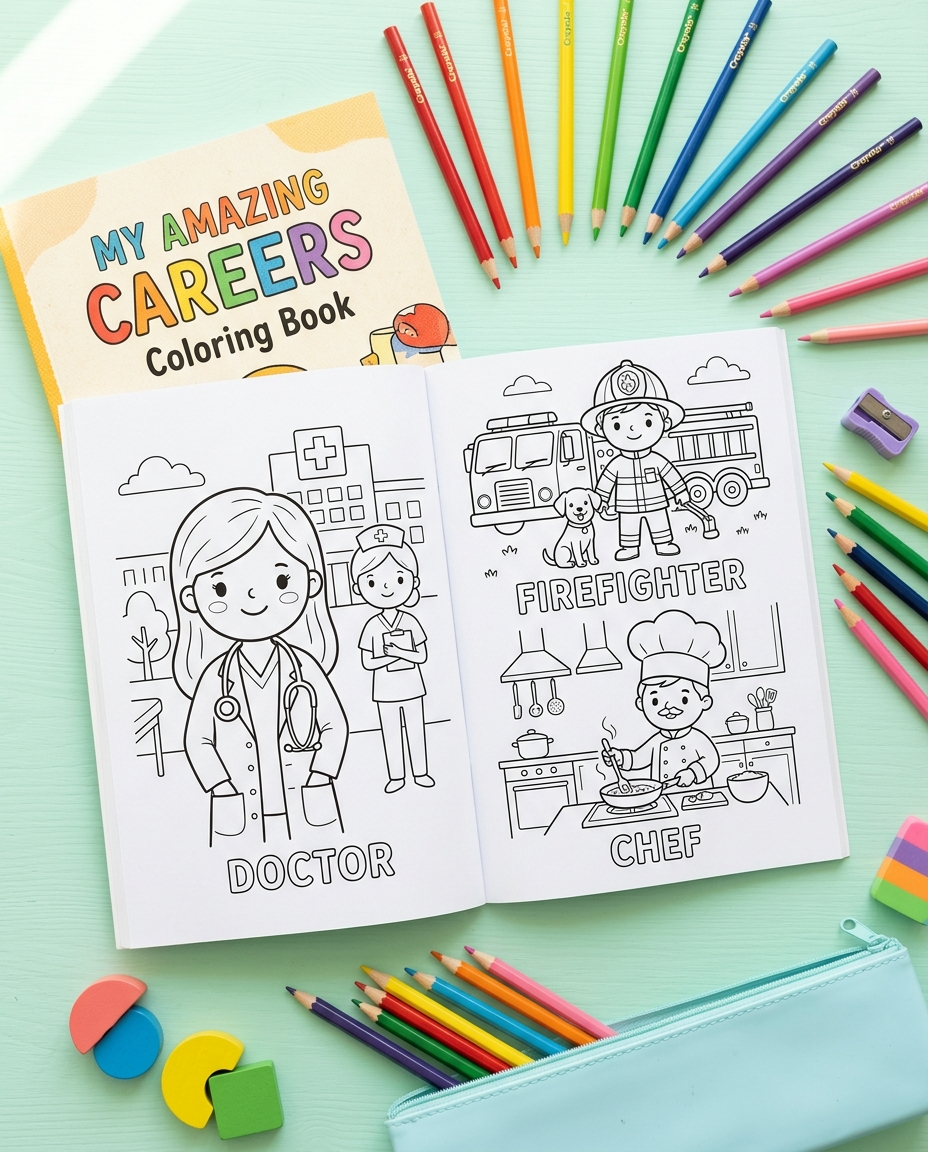 Coloriage métiers