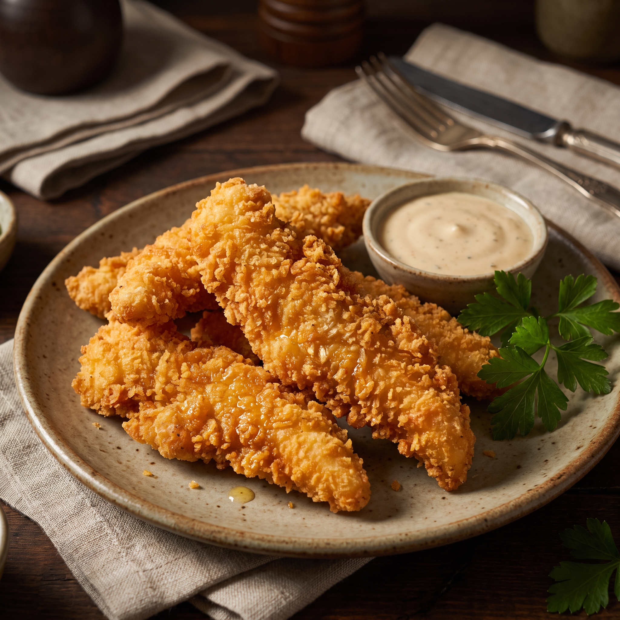 Tiras de Pollo