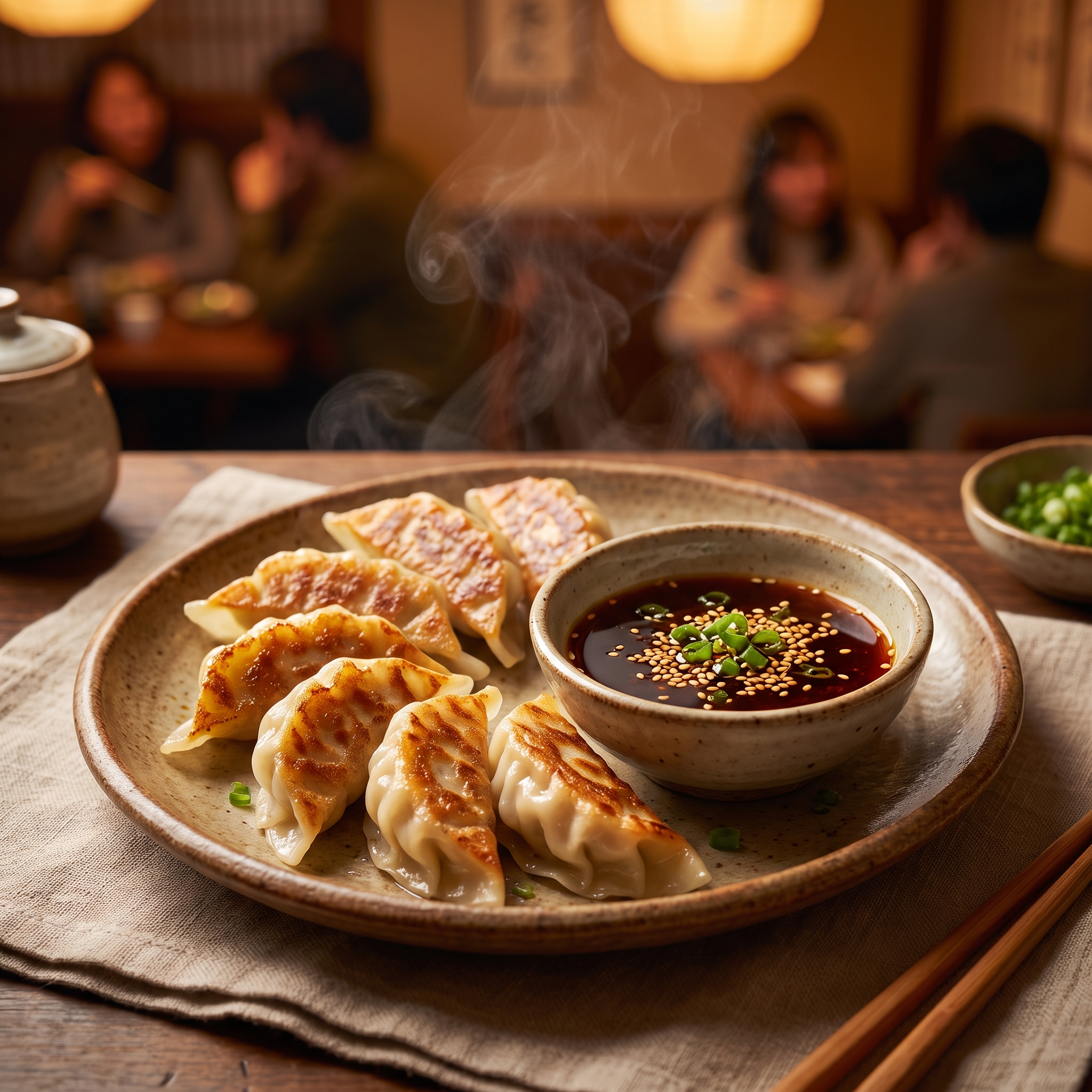Gyoza con Salsa Teriyaki