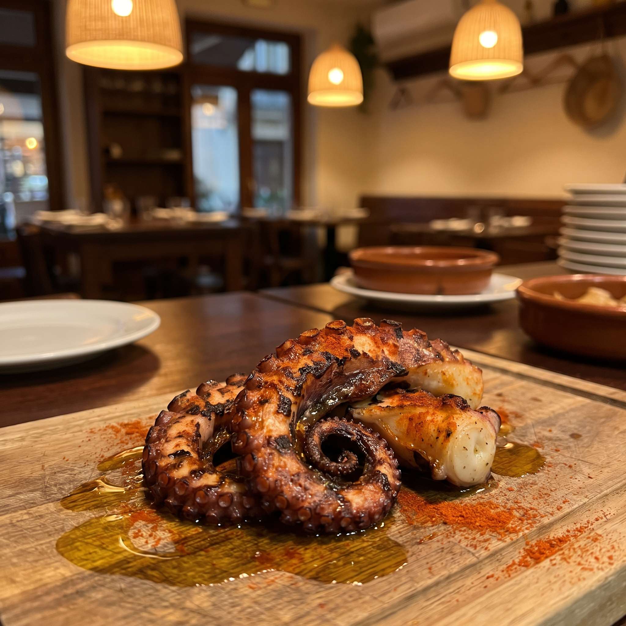 Pulpo a la Brasa