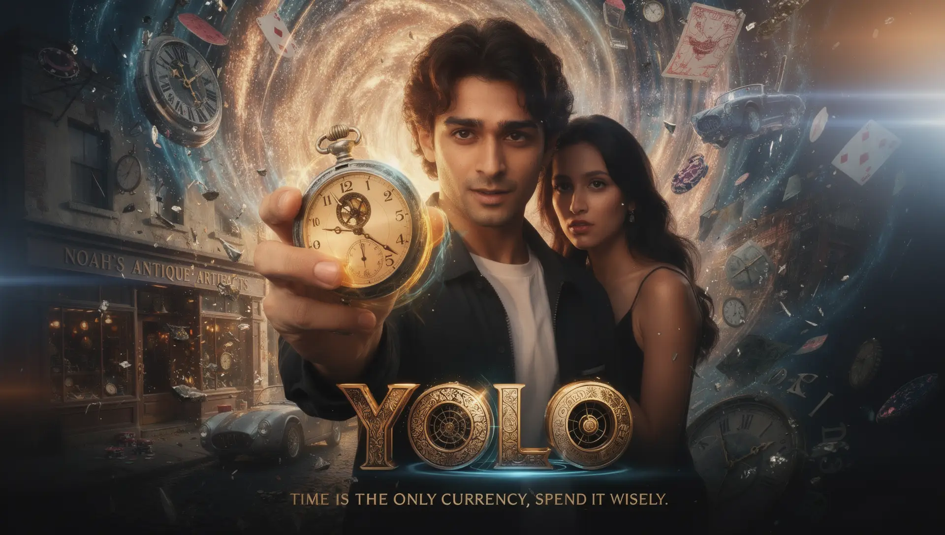 YOLO — TIME IS THE ONLY CURRENCY, SPEND IT WISELY.