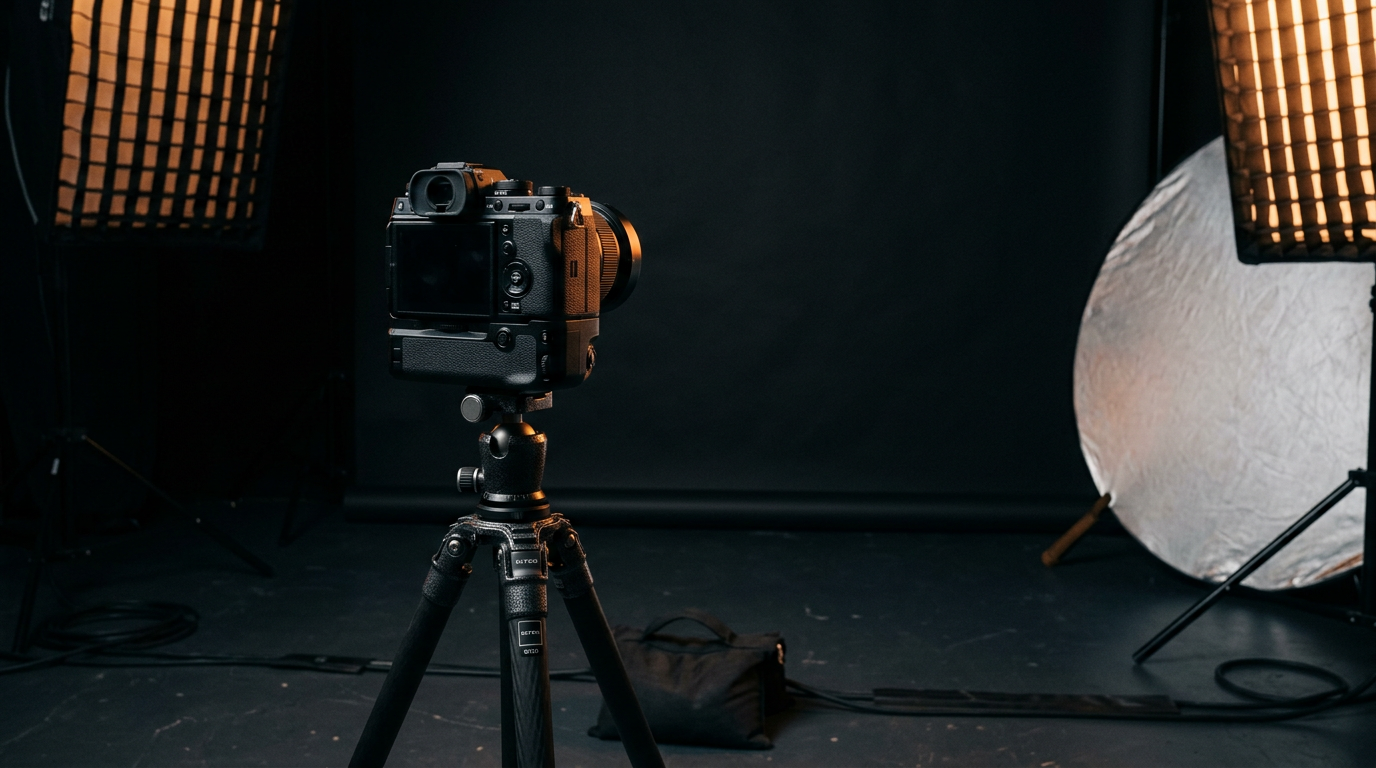Curso Fotógrafo Profissional — estúdio e iluminação