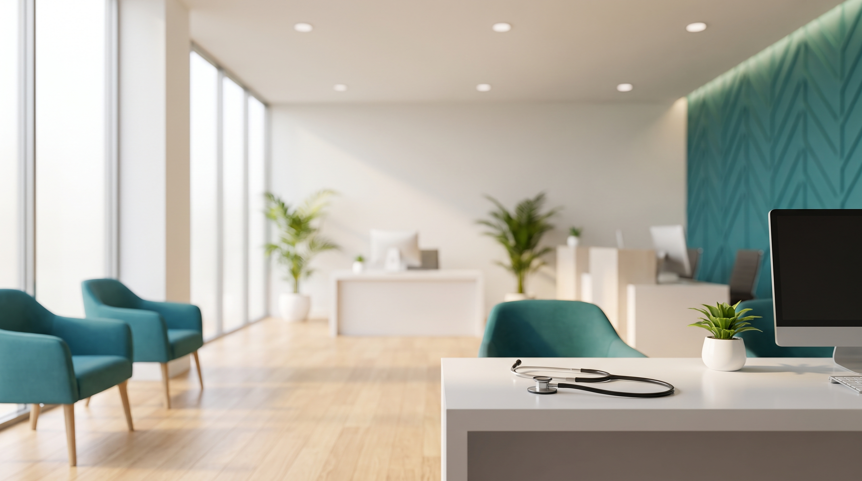 Bright modern Malaysian clinical environment