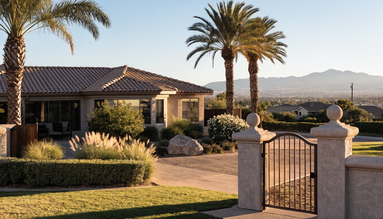 The Fountains guard-gated community in Green Valley, Henderson NV