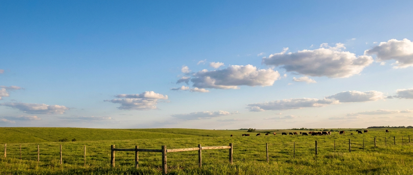 Rural Cooke County Texas countryside near Gainesville