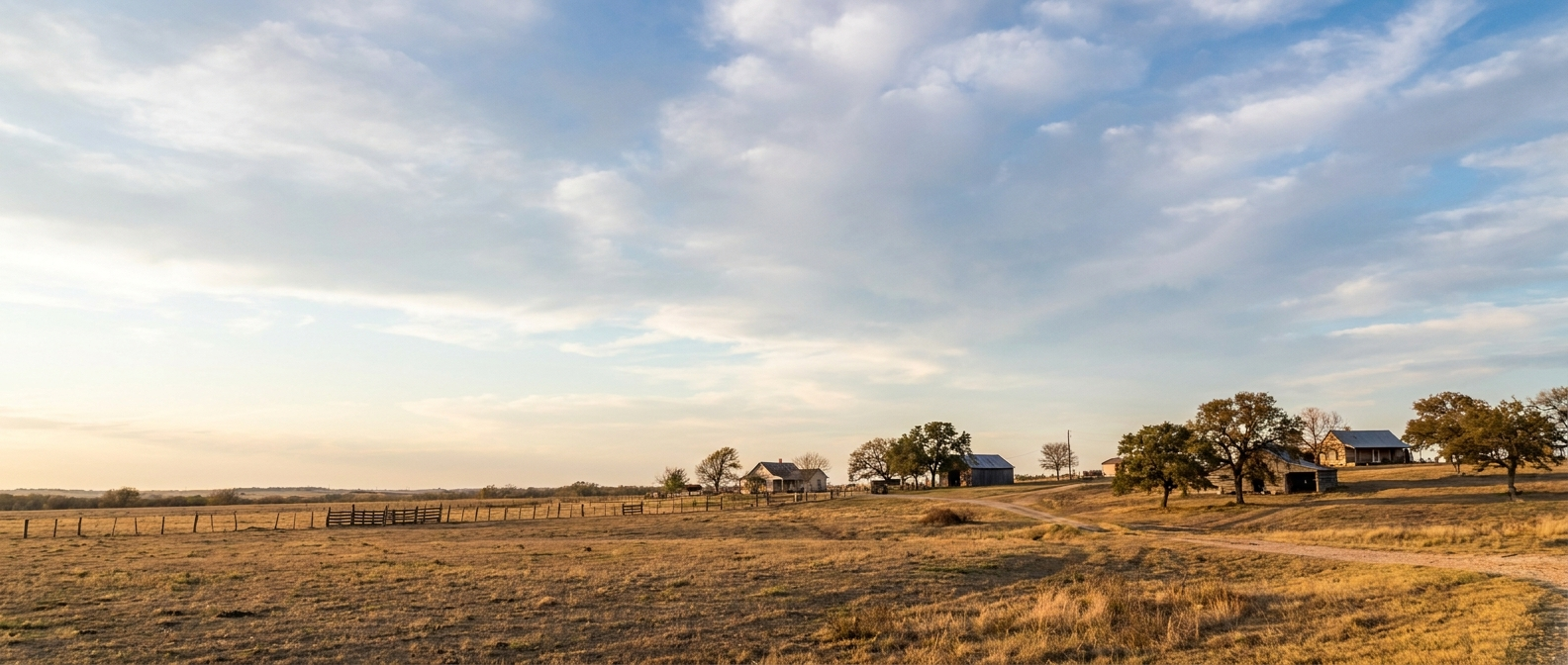 Rural countryside near Callisburg Texas