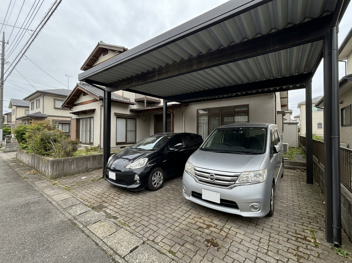 神奈川県 カーポート施工事例