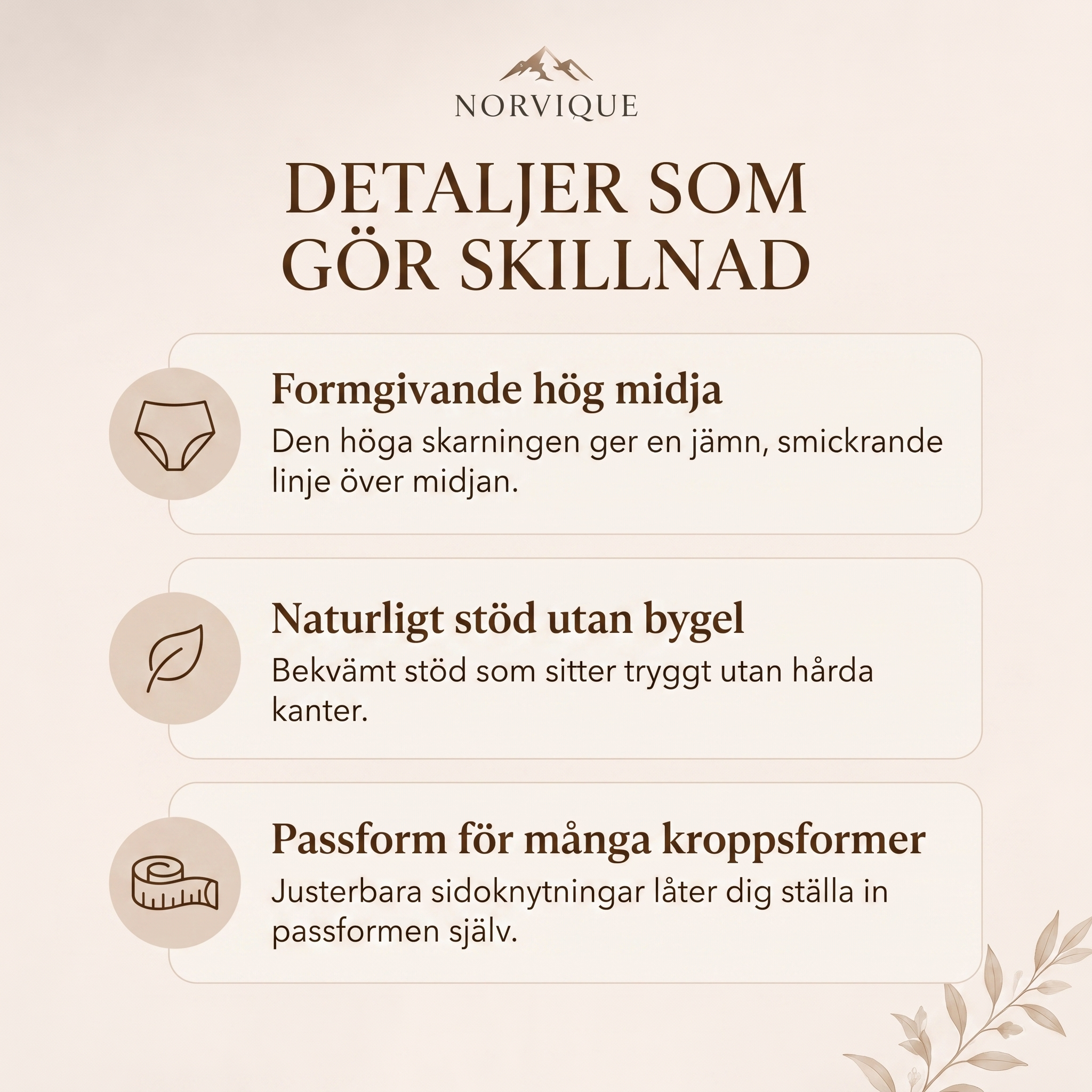 Detaljer som g\u00f6r skillnad - Norvique Alva bikini